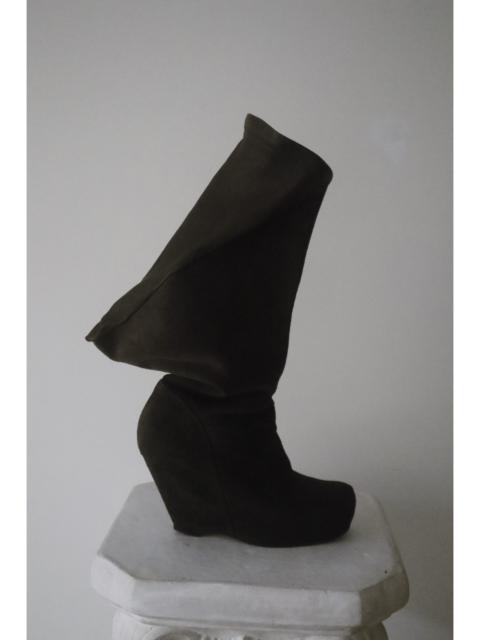 Rick Owens RICK OWENS CRUST SUEDE BOOTS
