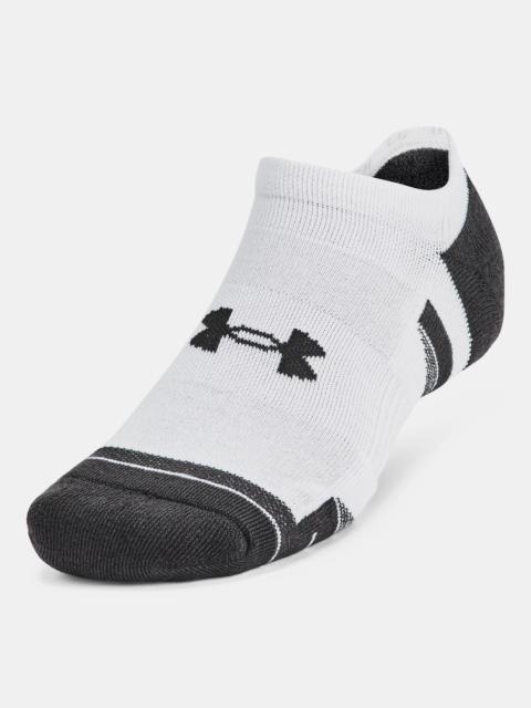 Under Armour Unisex UA Performance Tech 6-Pack No Show Socks