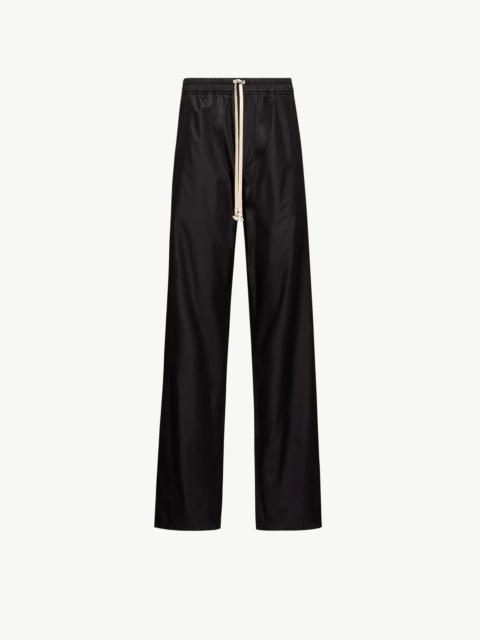 Moncler Moncler + Rick Owens Straight Leg Taffeta Pants