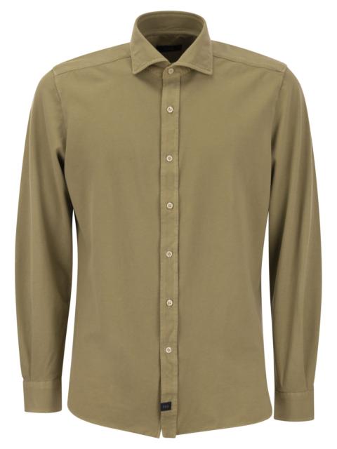 Other Designers Fay Men Cotton French Collar Shirt