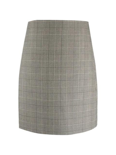 Ralph Lauren Prince-of-Wales check-print skirt