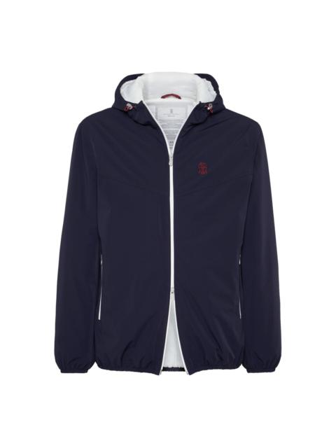 Brunello Cucinelli zip-up bomber jacket