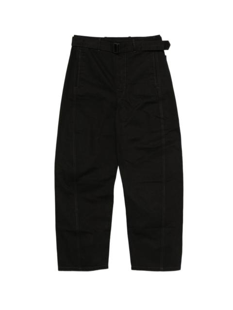 Lemaire Twisted cotton jeans