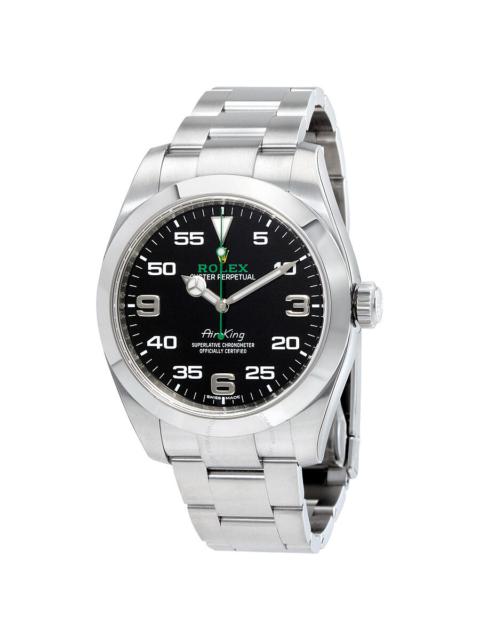 ROLEX Rolex Air King Black Dial Stainless Steel Men's Watch 116900BKAO