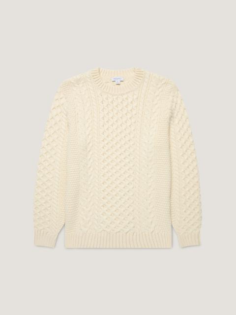 Sunspel Cable Knit Jumper