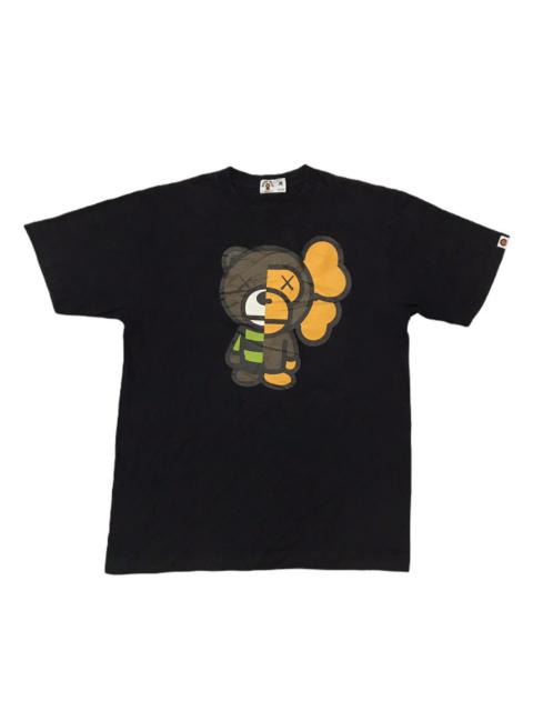 BAPE A Bathing Ape Baby Milo x Kaws Tee 💥RARE DESIGN💥