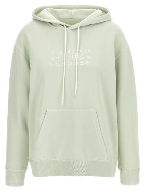 MM6 Maison Margiela Numeric Signature Mm6 Sweatshirt Green