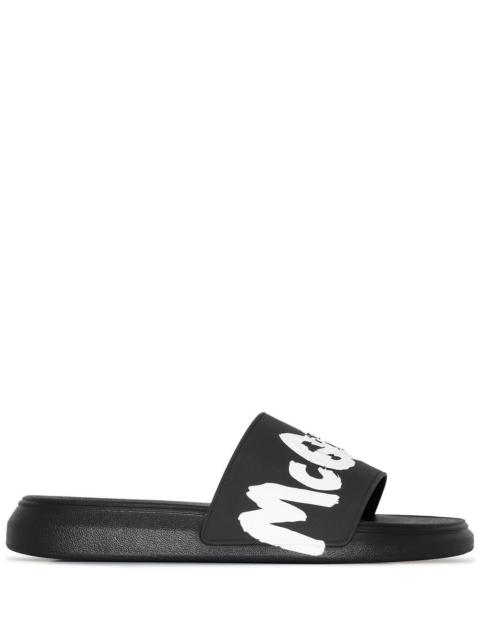 Alexander McQueen LOGO SANDALS