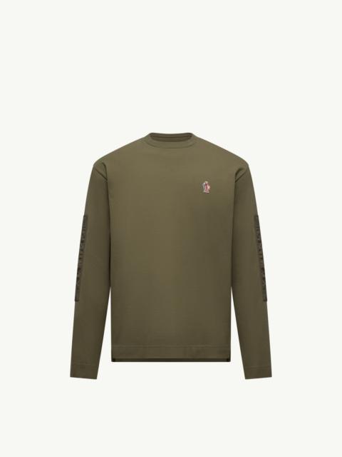 Moncler Grenoble Logo Cotton Long Sleeve T-Shirt