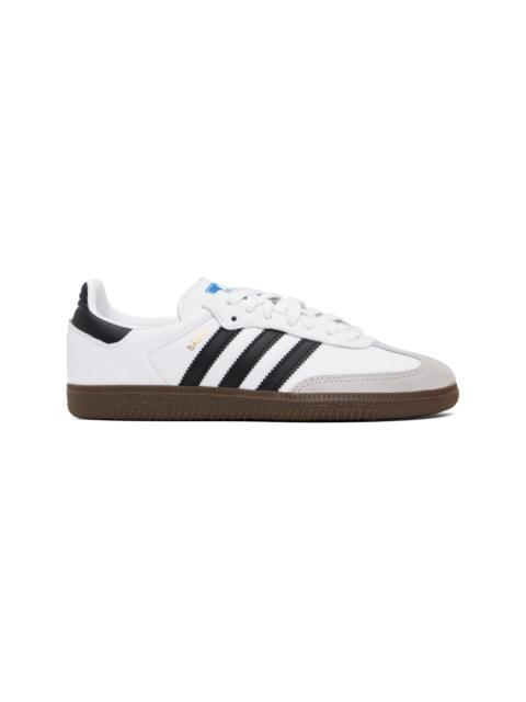 adidas Originals White Samba OG Sneakers