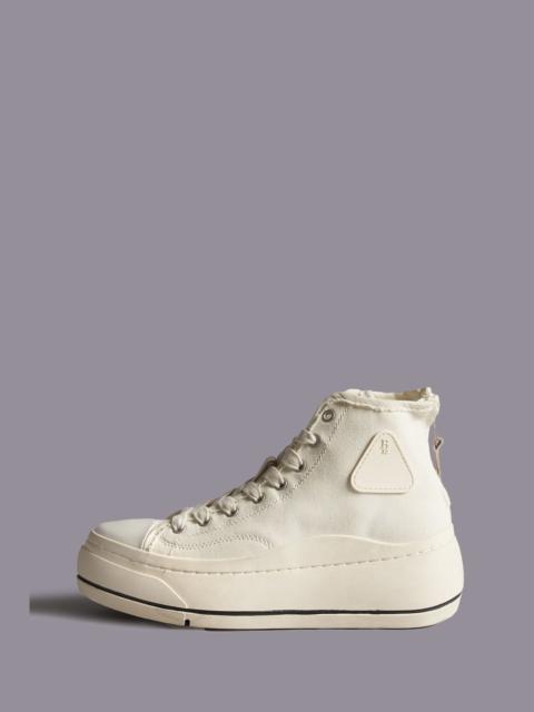 R13 Kurt High Top Sneaker - Ecru | R13 Denim Official Site