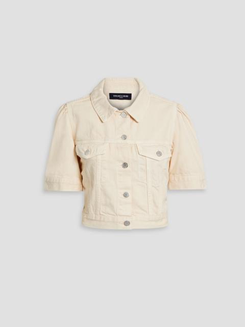 VERONICA BEARD Raina cropped denim jacket