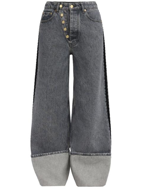 GANNI Ganni Women "Double Fly" Jeans
