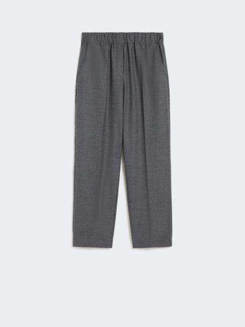 WEEKEND Max Mara HATELEY Wool flannel trousers