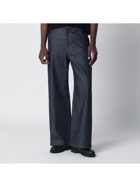 A.P.C. A.P.C. Wide-Leg Indigo Blue Jeans Men