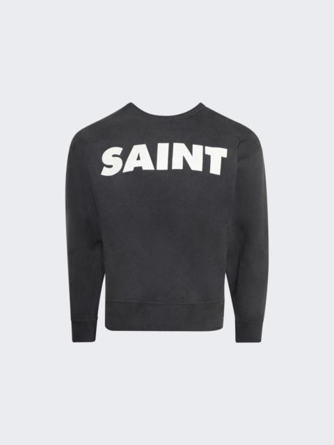 SAINT M×××××× Logo Sweatshirt Black