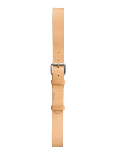 Nudie Jeans Pedersson Leather Belt - Natural