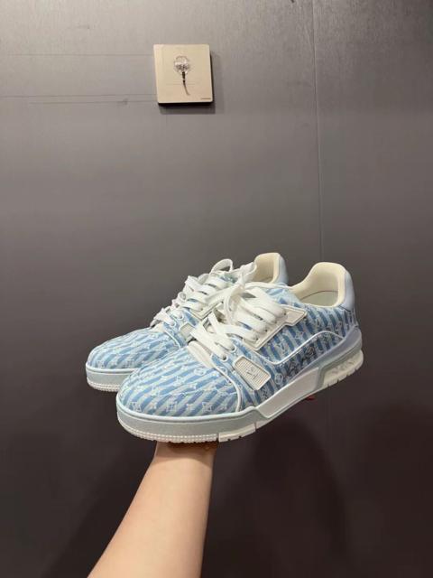 Louis Vuitton Louis Vuitton embroidered logo trainer casual shoes