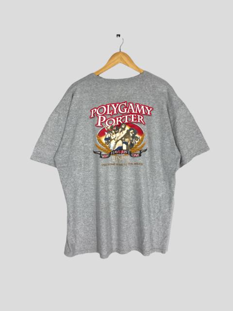 Other Designers Vintage - Vintage Polygamy Porter T Shirt