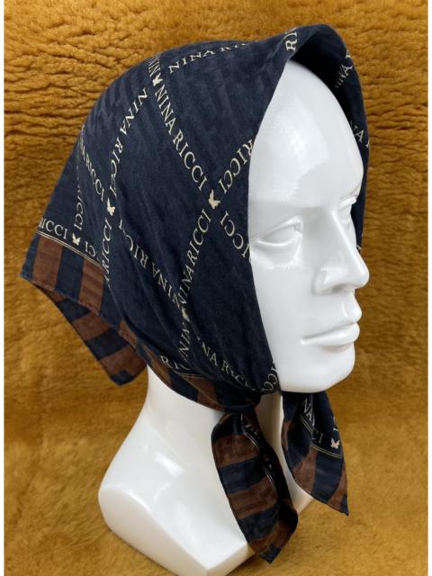 NINA RICCI nina ricci scarf turban bandana handkerchief neckerchief