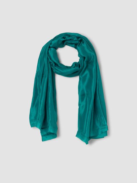 EILEEN FISHER Washed Organic Silk Scarf