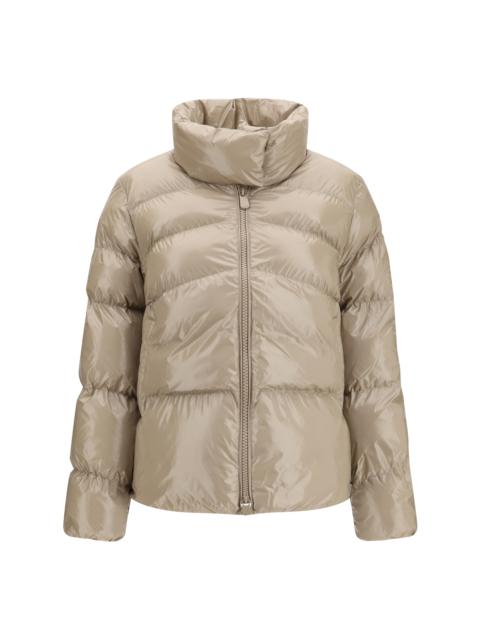 PINKO Pinko Glossy Quilted Puffer Jacket Beige Women