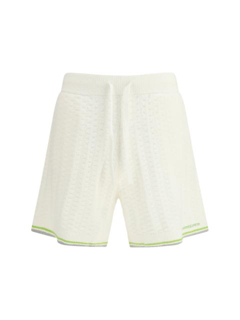 CASABLANCA Casablanca Tennis Bouclé Shorts