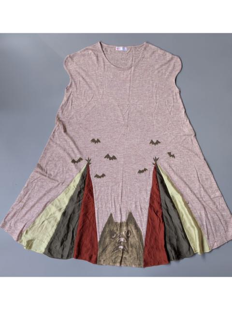 ISSEY MIYAKE Issey Miyake Ne-net bat dress gown