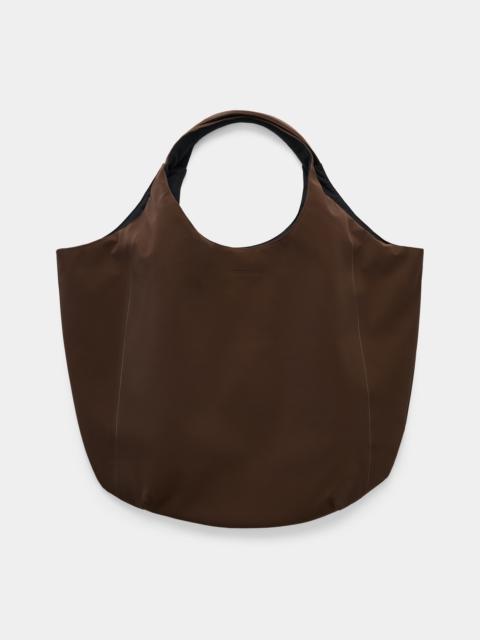 Stutterheim Stutterheim Svea Puffer Matte Bag in Dark Brown at Nordstrom
