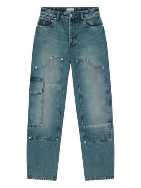 GANNI Ganni Women Denim Cotton Jeans