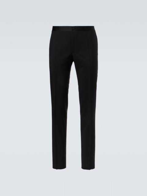 Canali Wool and mohair suit pants