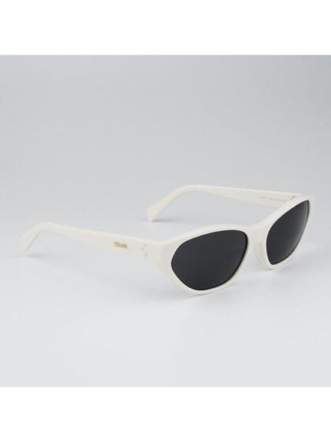 CELINE NEW Celine CL40251U 25A White Grey Cat Eye Women Sunglasses CL 40251U