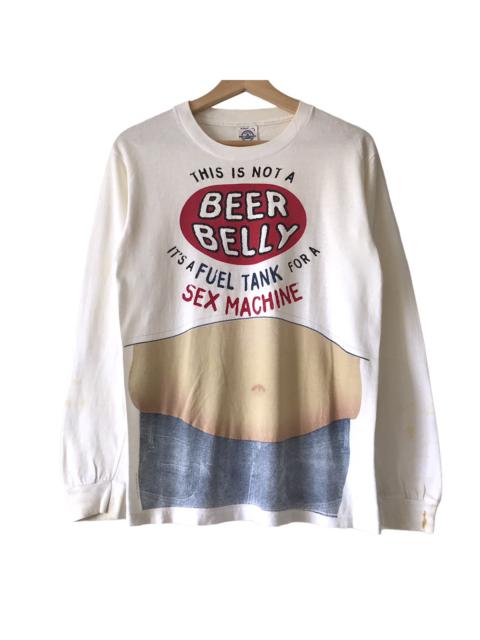 Other Designers Vintage - Beer Belly USA Vintage 2000s Funny Quotes Tee