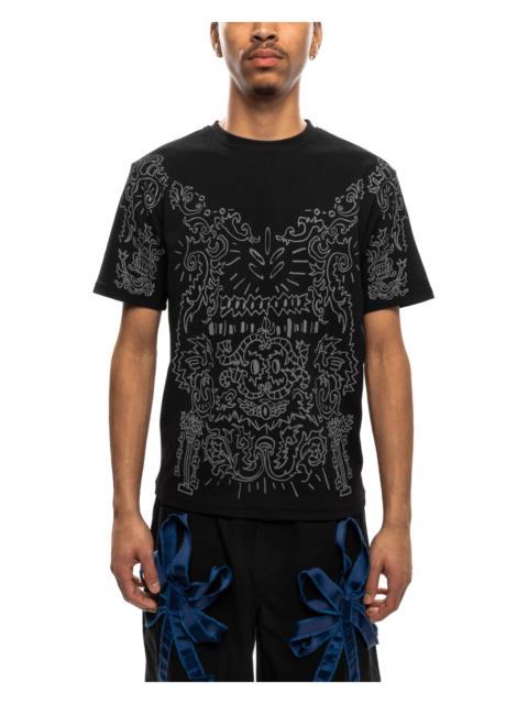 JUNTAE KIM Tattoo T-shirt Black