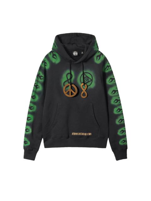 Stussy x Dries Van Noten Embroidered Hoodie 'Black'