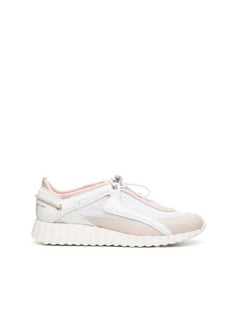 FERRAGAMO Ferragamo Pixie Panelled Low-Top Sneakers