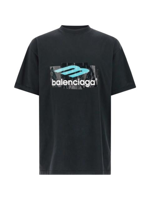 BALENCIAGA Printed T-shirt