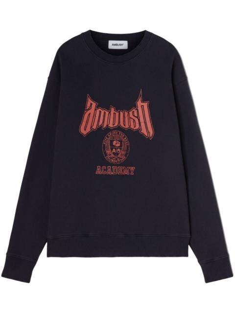 Ambush Ambush Academy cotton-blend sweatshirt
