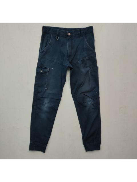 Other Designers Vintage - Japanese Vintage BIKES Faded Jogger Trousers Cargo Pants
