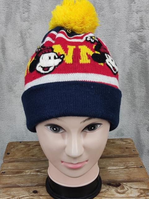 Other Designers Vintage Disney Minnie Mouse Pom Beanie Hat