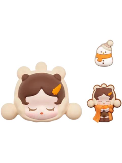 POP MART Pop Mart POP BEAN Fluffy & Cozy Series SKULLPANDA Snug Scarf Decorative Charm