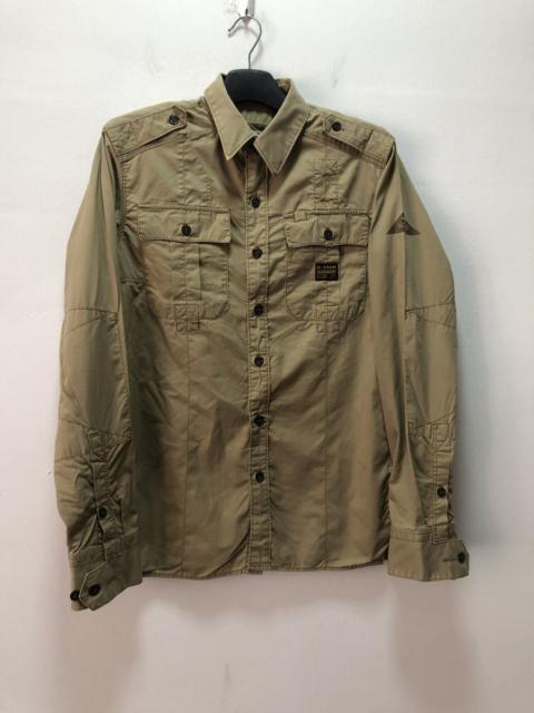 Other Designers G STAR RAW Tunnel Shirt Military Style r5204 Double Pocket