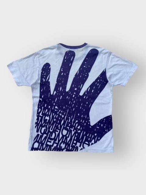 Comme Des Garçons Hand Graphic Print T Shirt