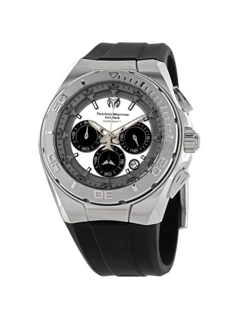 Other Designers Technomarine Cruise Chronograph Quartz Silver Dial Men's Watch TM-115345