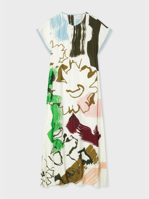 Paul Smith Women's 'Painters' Smock Fluted Sleeve Dress