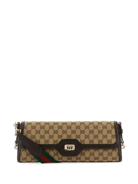 GUCCI Gucci Women Original Gg Fabric Medium Luce Shoulder Bag