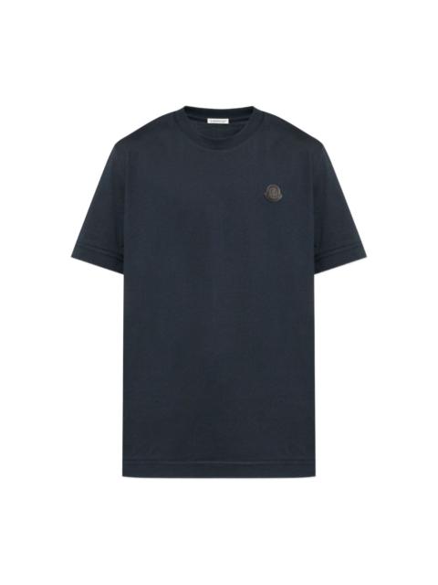 logo-patch cotton t-shirt