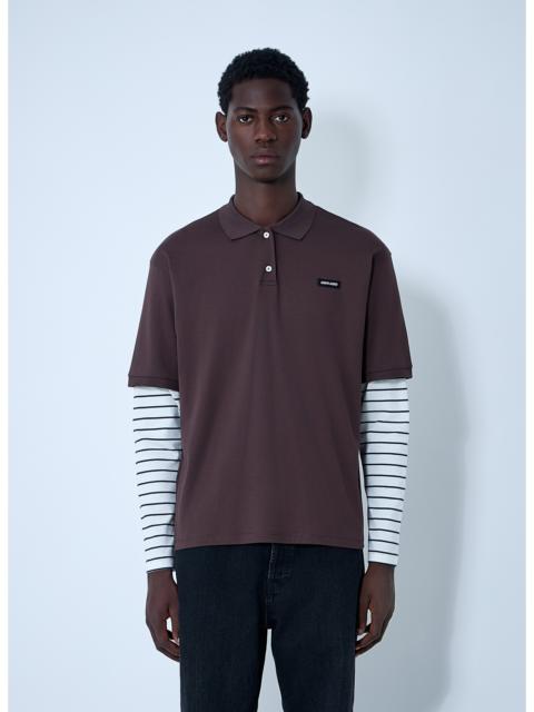 Miu Miu Miu Miu Women Logo Motif Polo Shirt