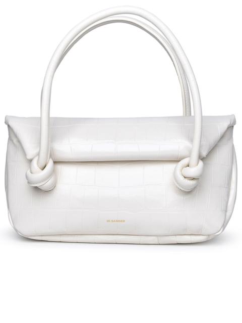 Jil Sander Jil Sander Woman Jil Sander White Leather Bag