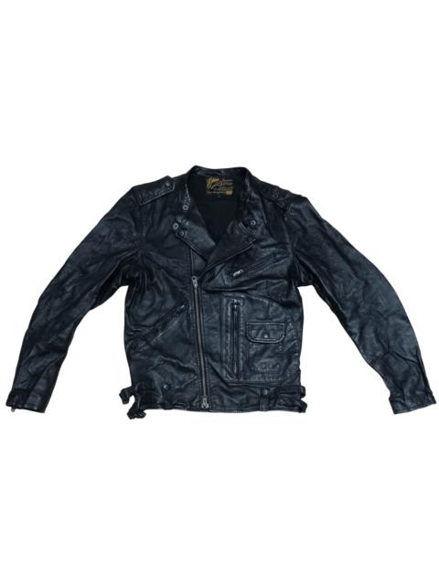 Other Designers Edwin punk rock biker leather Jacket